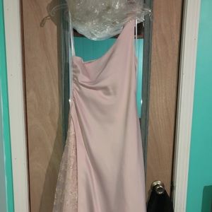 Pink prom dress
